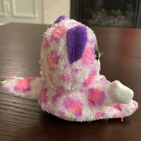 2016 Ty Peak-a-Boos Savannah the Pink and Purple Kitty Cat NWT 6” tall EUC - Picture 4 of 8